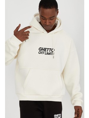 Ghetto Off Limits Basıc Oversıze Unısex Hoodıe