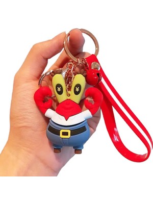 Schulzz Sbsp Mr. Krab Bay Yengeç Çok Yönlü Fonksiyonel Anahtarlık