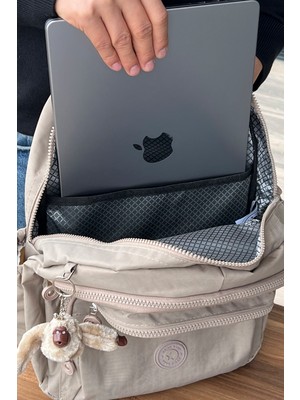 Nemo Bags Açık Vizon Orta Boy Sırt Çantası Okul Çantası Laptop ve Seyahat Çantası Su Geçirmez Spor