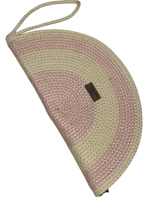 Cavaletta Clutch Pembe Krem