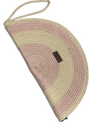 Cavaletta Clutch Pembe Krem