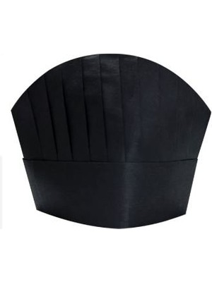 Dora Aşçı Kepi Tela 10LU Siyah