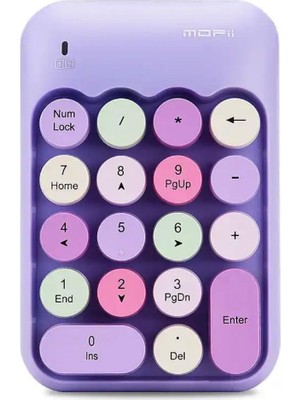 Mi7a Kablosuz Wıreless Numeric Keypad 18 Tuşlu Sayısal Klavye Numpad