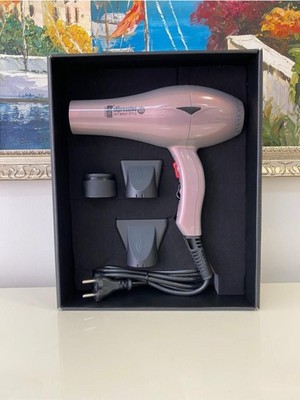Kasho Saç Kurutma ve Fön Makinesi Iyonik Sedefli Pembe 2400 Watt..