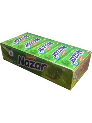 Nazar 5 Li Sakız Nane Aromalı x 20 Adet
