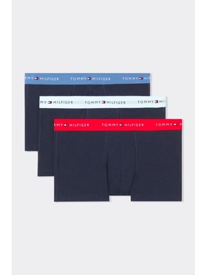 Tommy Hilfiger 3p Wb Trunk Erkek Boxer