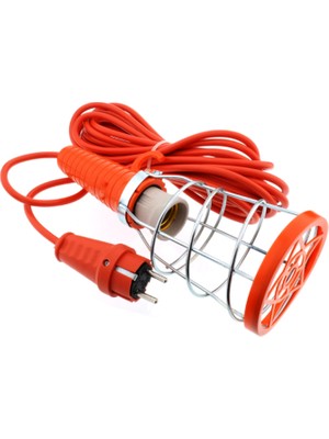 Tek-İş E27 Duylu Seyyar Lamba Baladoz 220 Volt 7,5 Metre Kablolu