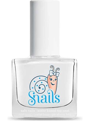 Snails Su Bazlı Oje - Snails Top Coat