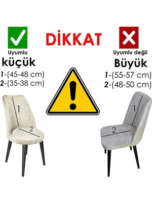 Kanway Likralı Pitikare Desen Retro Oval Sandalye Kılıfı. Küçük Oval Sandalye Kılıfı. 1 Adet