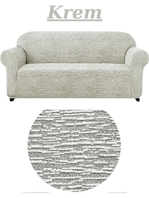 Kanway Dokuma Jakar 3 Kişilik Koltuk Örtüsü. Lastikli, Esnek, Yıkanabilir Koltuk, Kanepe, Çekyat Kılıfı