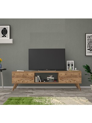 Ankara Mobilya Wood Atlantik Çam 160 cm  Tv Ünitesi