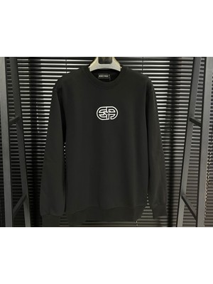 Armani Jeans Ea Işlemeli Logolu Sweatshirt