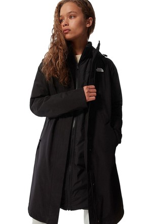 the north face kadin trench coat