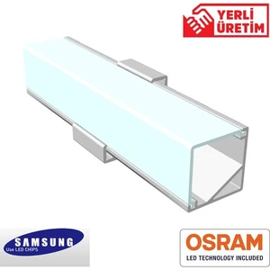 Arge LED Mutfak Dolabı ve Tezgah Altı Köşe Difüzörlü Köşe Bar LED  12V