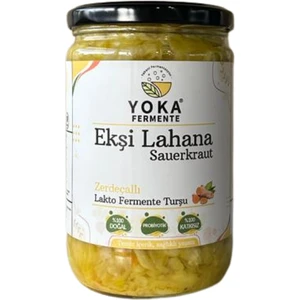 Yoka Fermente YOKA FERMENTE
Ekşi Lahana Turşusu-Sauerkraut - ZERDEÇALLI