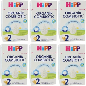 2 Organik Combiotic Devam Sütü 800 gr 6 ADET