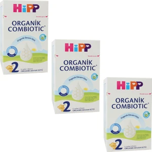 2 Organik Combiotic Devam Sütü 800 gr 3 ADET