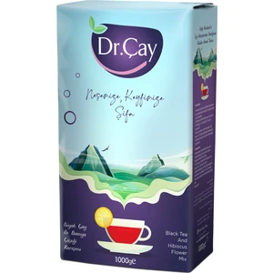 Dr.çay Siyah Çay Ile Bamya Çiçeği Karışımı 1 kg