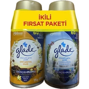 Otomatik Sprey Oryantal Oud+Temizliğin Ferahlığı 2'li