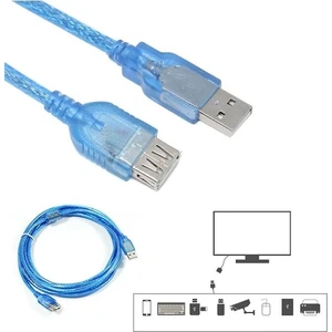 1.5 Metre USB Uzatma Kablosu USB 2.0 Erkek Dişi Uzatma Kablosu