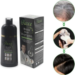 Black Hair Shampoo Beyaz Kapatıcı Şampuan Siyah Renk 400 ml Büyük Boy