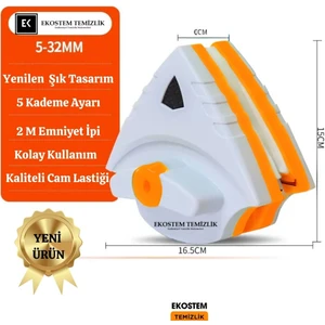 Çift Cam Pimapen Uyumlu Yeni Nesil Kademe Ayarlı Mıknatıslı Camçek 5-32 mm