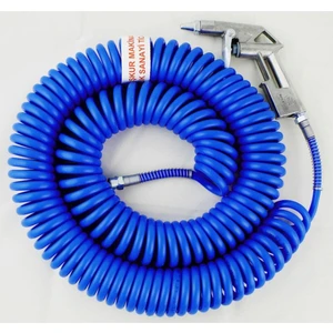 İşkur Makina Kompresör Spiral 15 Metre Hava Hortumu ve Tabancası
