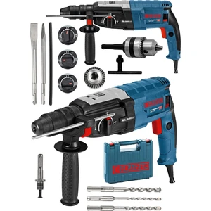 Alman 3000 Watt Kırıcı Delici Sjs Metal Dişli Şanzuman Hilti Darbeli Matkap ve 5 Uç 2-2mm Gri