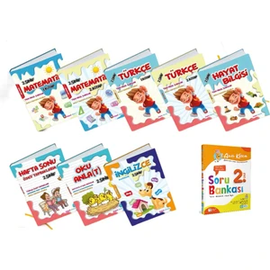 Mavi Deniz Yayınları 2. Sınıf 8'li Eğitim Seti 2024