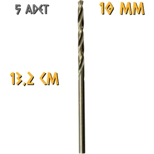 Kupa Hırdavat Kupa Tyson Metal Ahşap Delici Hss Matkap Ucu 10.0 Mm. - 5 Adet
