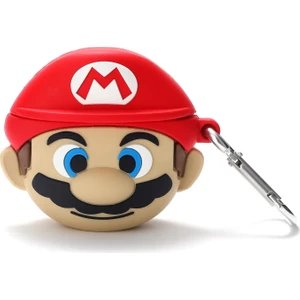 Air Pods 3.nesil Kulaklık Kılıfı Silikon Mario