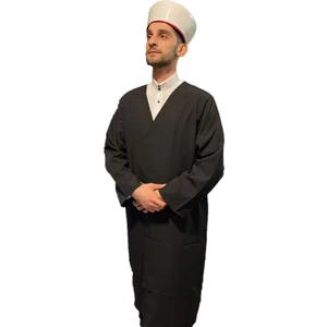 Buhara Cübbe - Namaz Cübbesi Siyah