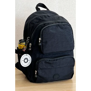 Nemo Bags Siyah Orta Boy Sırt Çantası Okul Çantası Laptop ve Seyahat Çantası Su Geçirmez Spor