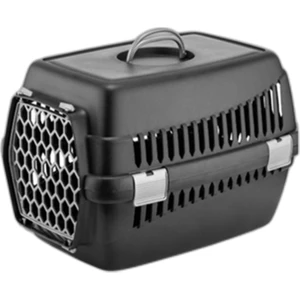 Kedi Köpek Taşıma Box Orta Boy Siyah 55 x 37 x 36 cm
