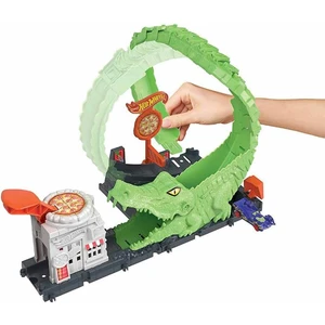Hotwheels Hot Wheels City Düşmanlarla Mücadele Seri HDR29 - Gator Loop Attack