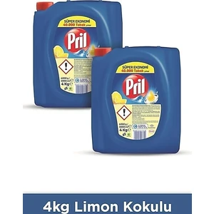 Limon Kokulu Bulaşık Deterjanı 4 kg x 2 Adet