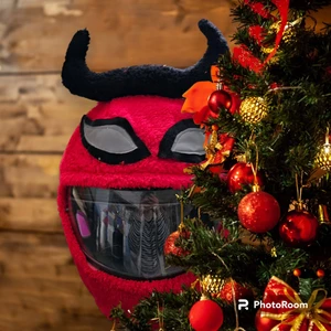 Joo Tasarım Peluş Kask Kılıfı