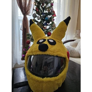 Joo Tasarım Peluş Kask Kılıfı