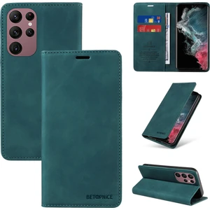 Yihang Boutique Samsung Galaxy S23 Ultra Cüzdan Derisi ile Uyumlu-Rfıd Engellemeli Kart Sahipleri-Tpu Kapaklı Kapak (Yurt Dışından)