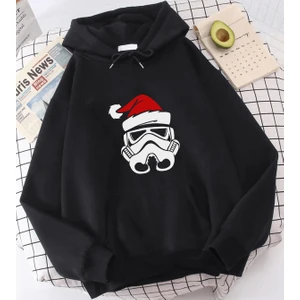 Star Wars Stormtrooper Yeni Yıl Kapşonlu Sweatshirt