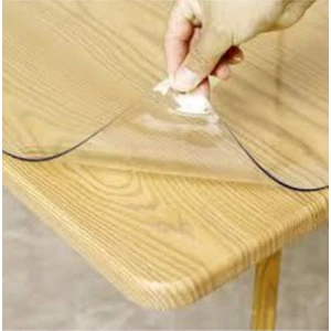 ŞEFFAF MASA ÖRTÜSÜ 1,7 mm  80 cm x 120 cm Kalın Pvc Kaymaz Masa Örtüsü Koruyucu 80 CM X 120 CM