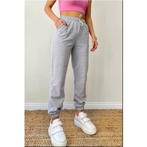 Siyah Mevsimlik Şardonlu Eşofman Altı