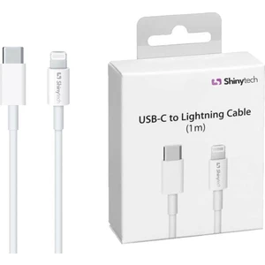 Apple iPhone iPad Uyumlu Usb-C To Lighting Şarj Kablosu (1m) Beyaz