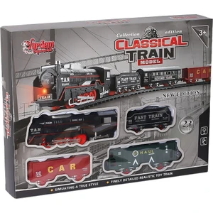 Vardem Oyuncak JHX6686 Klasik Model Tren 23 Parça -Vardem