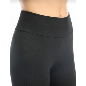 Kışlık Fitilli Içi Polar Bambu Tayt