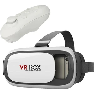 Vr-Box 3D Sanal Gerçeklik Gözlüğü Akıllı Gözlük Kumandalı Joystick