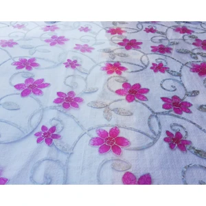 ŞEFFAF DESENLİ  100cm x 150cm MASA ÖRTÜSÜ 1.7mm KALIN PVC KAYMAZ MASA ÖRTÜSÜ
