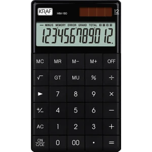 Hesap Makinesi Masaüstü 12 Hane HM-180 Bk