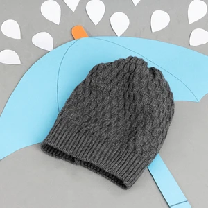 Opı Düz Örgü Bere Erkek Bebek