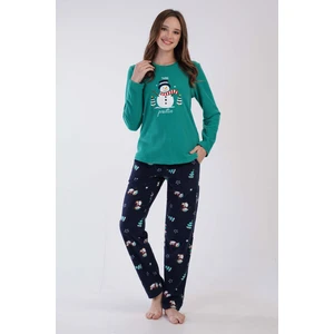 Kadın Polar Uzun Kol Pijama Takım
